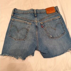Levi's Women's Light Blue Jean Shorts